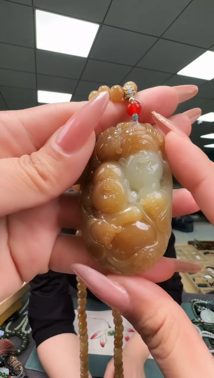 未镶嵌和田玉挂件b138