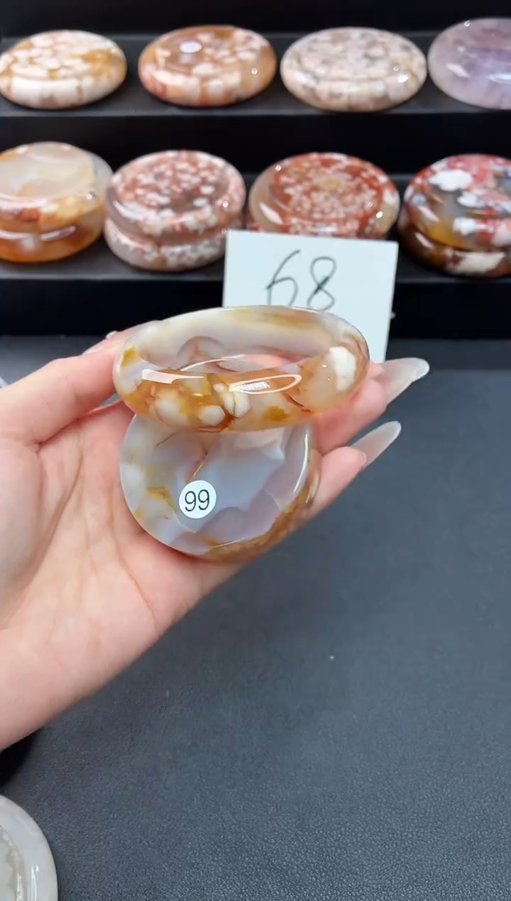 手镯玛瑙/玉髓未镶嵌手镯