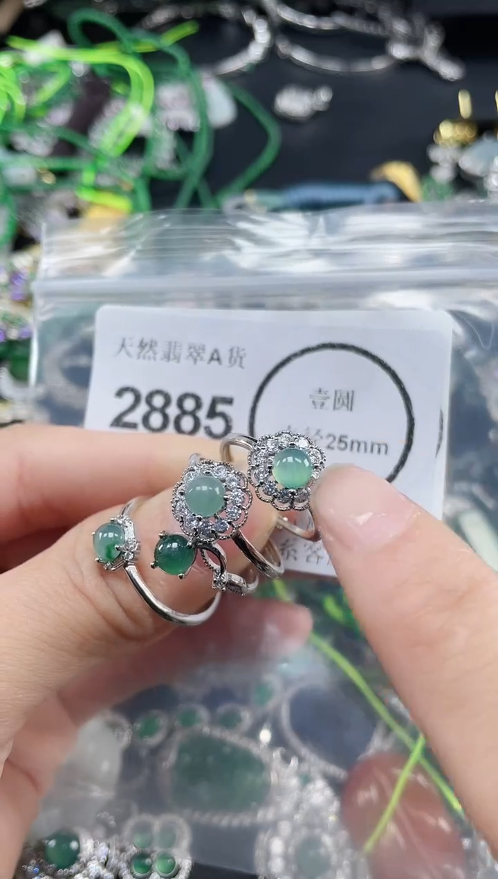 颈饰未镶嵌翡翠2885