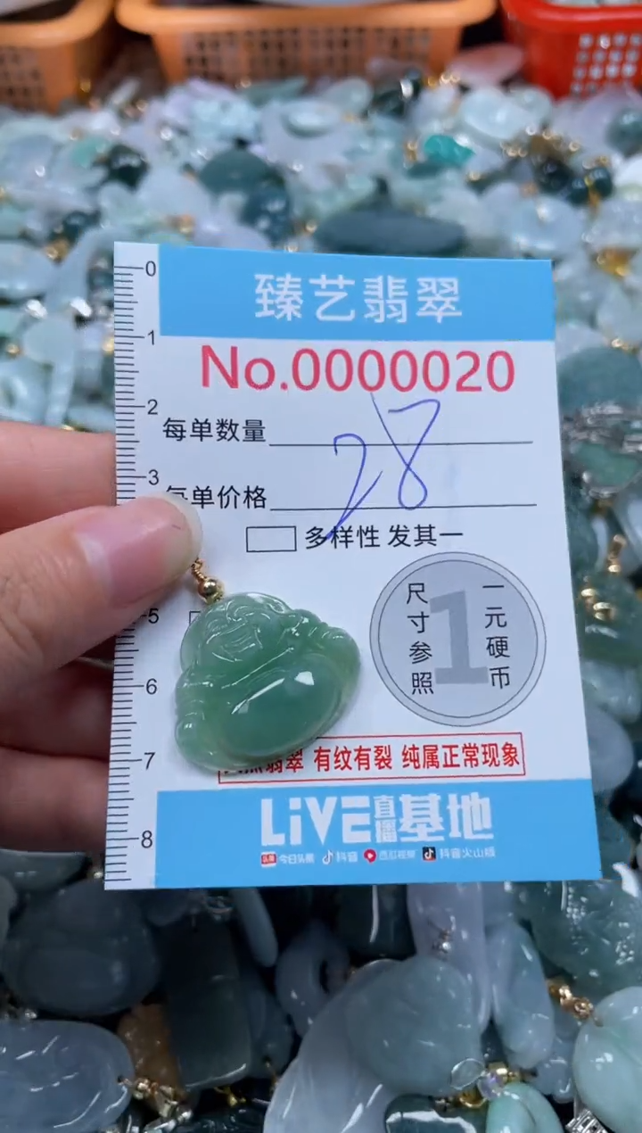 颈饰未镶嵌翡翠020