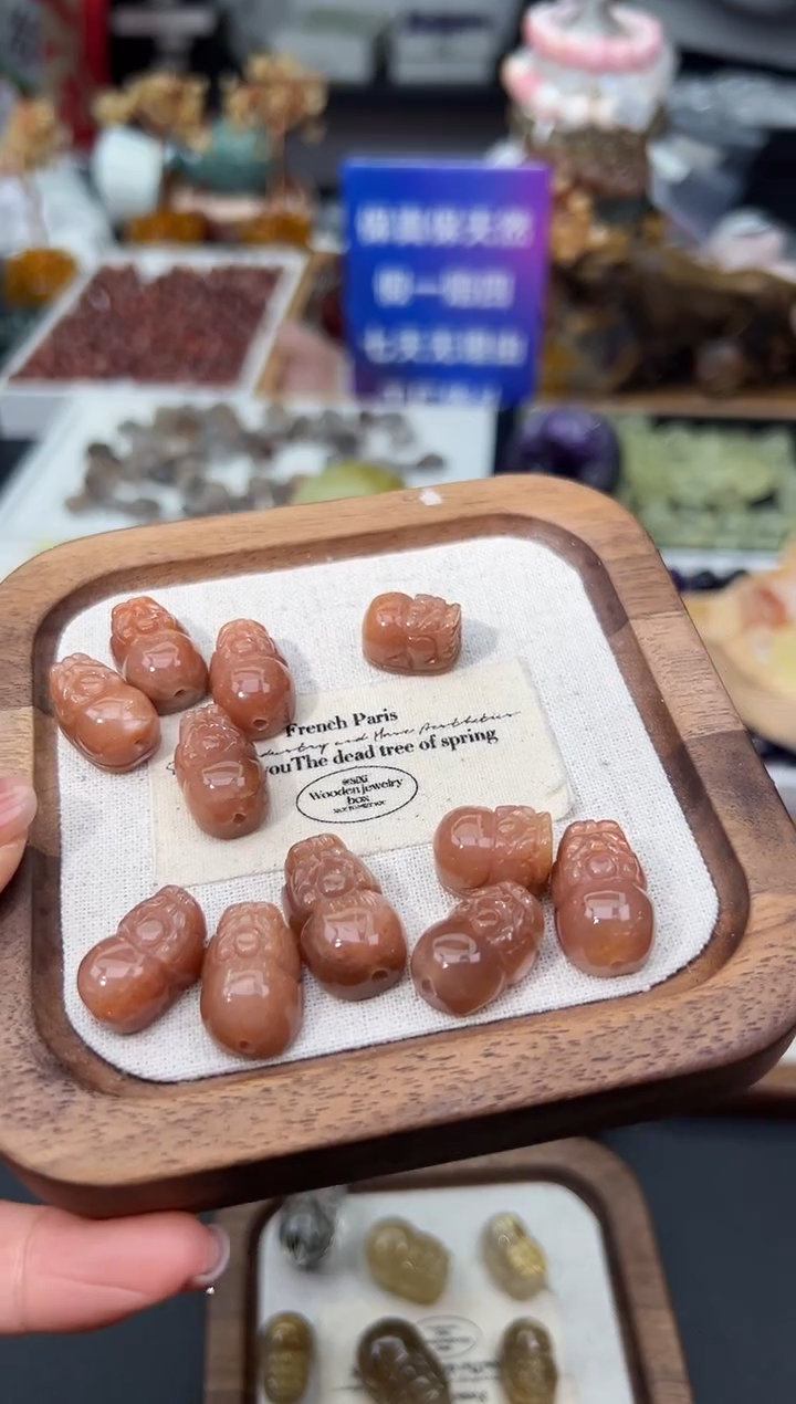 【闪购商品】月光石颈饰未镶嵌95a多样性发其一/2.13/1个