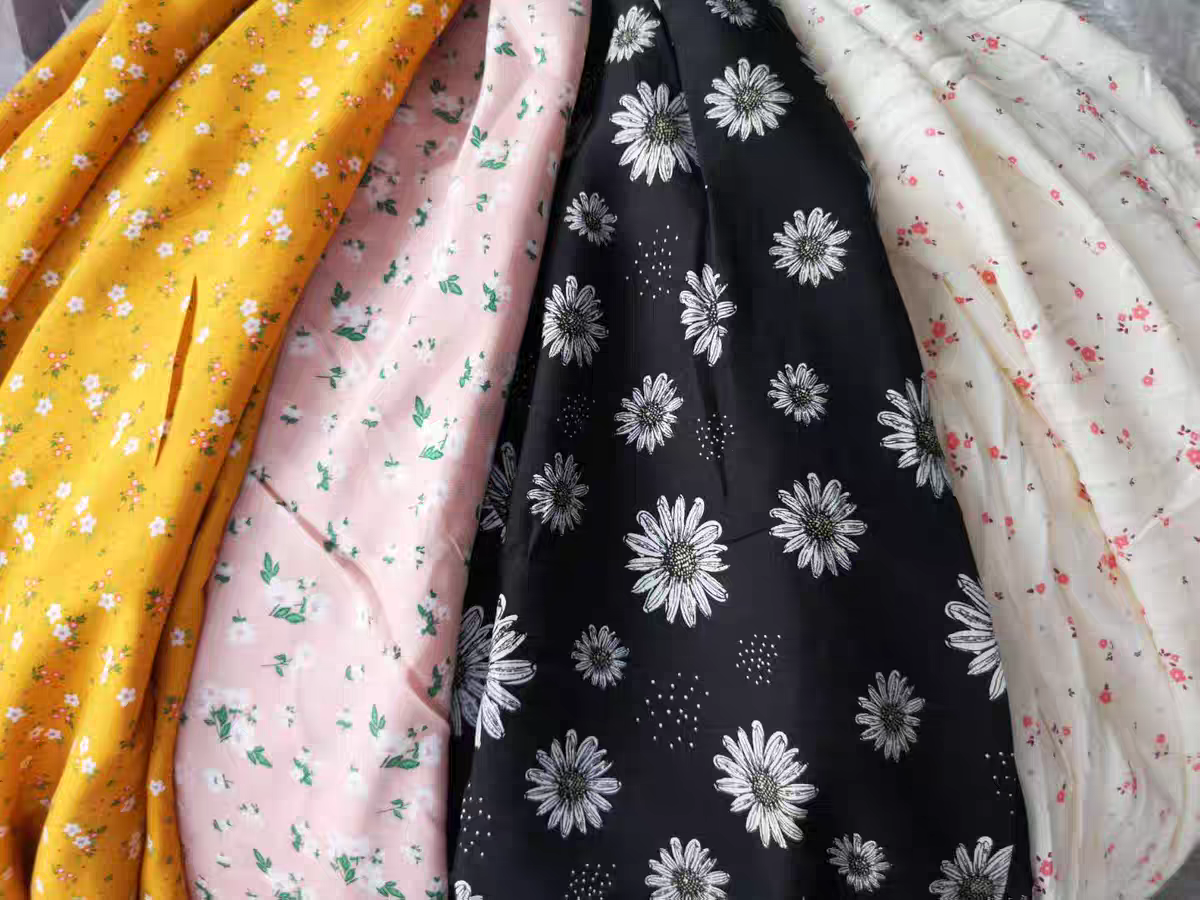 人造棉，棉绸布料