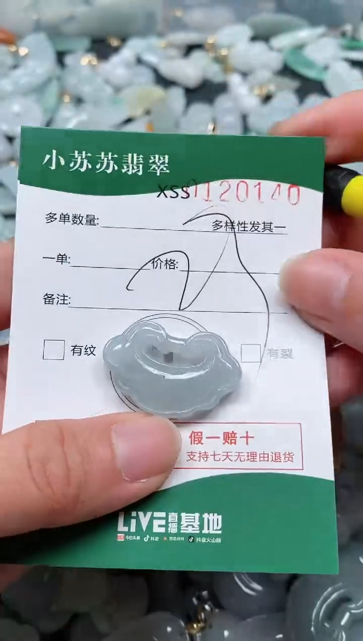 【闪购商品】翡翠颈饰未镶嵌闪购商品0120140