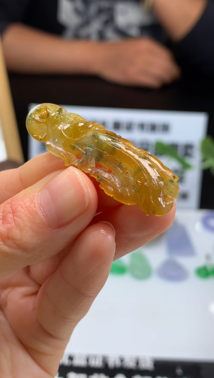 【闪购商品】定制翡翠未镶嵌吊坠-91072