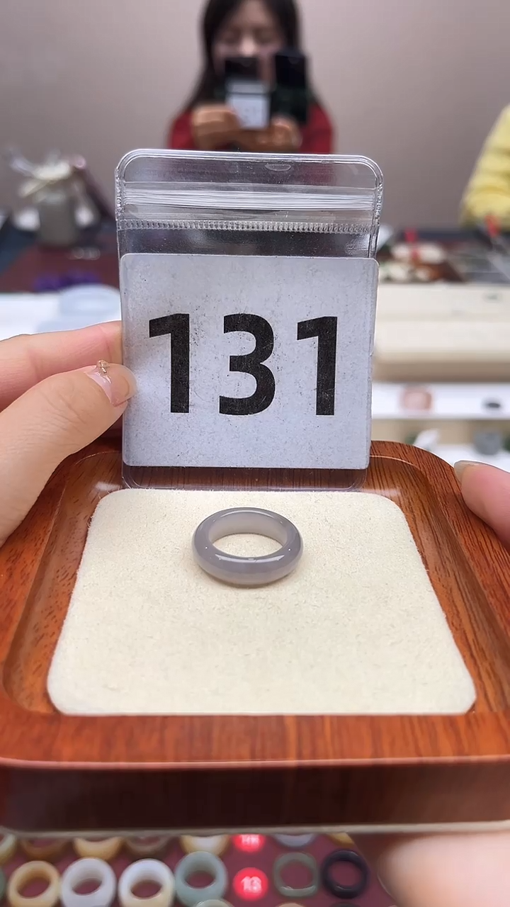 【闪购商品】和田玉戒指未镶嵌港码12号，内径16.2mm