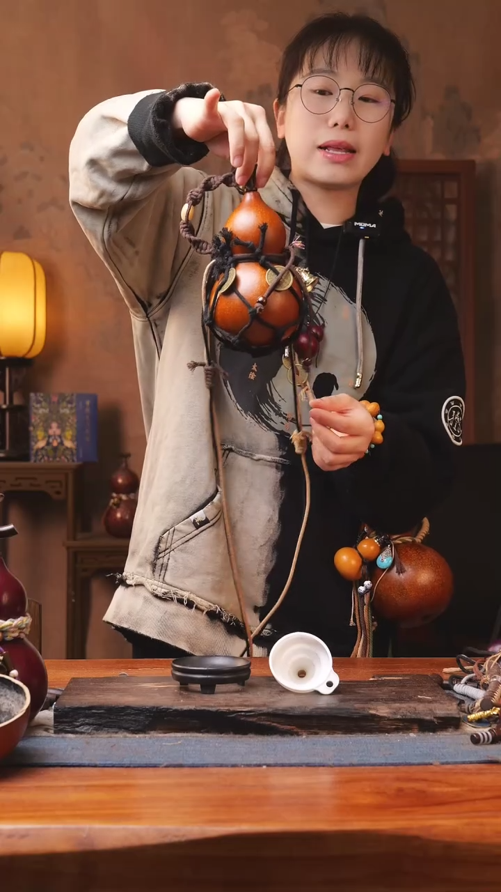 【闪购商品】335号精品大漆葫芦防腐防渗装水茶酒