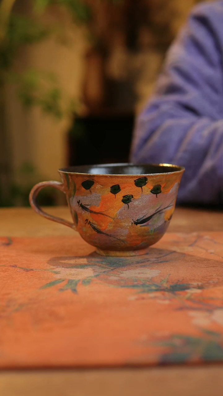 【闪购商品】瓷片1850景德镇手工手绘釉下彩高温瓷