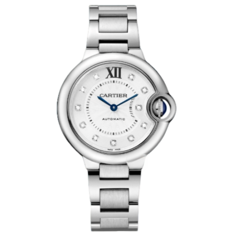 99新 Cartier/卡地亚 蓝气球系列钻刻机械33盘df