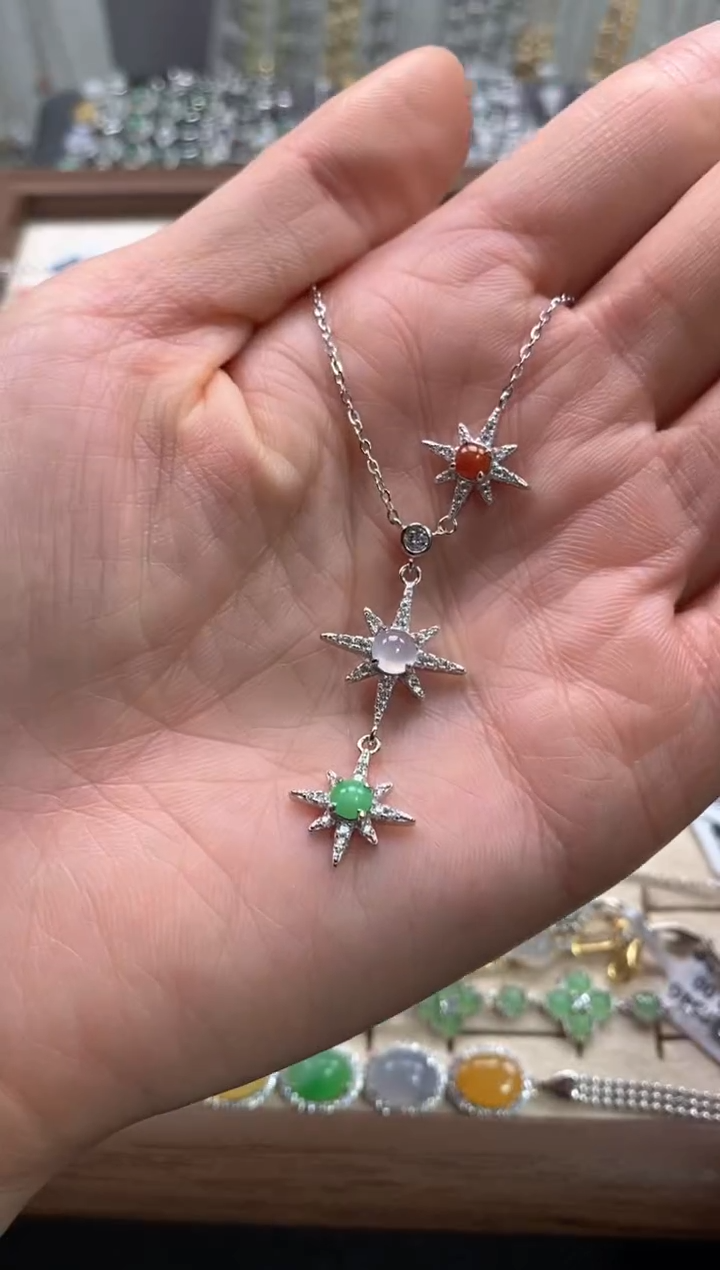 【闪购商品】翡翠戒指银S925镶嵌111111--1