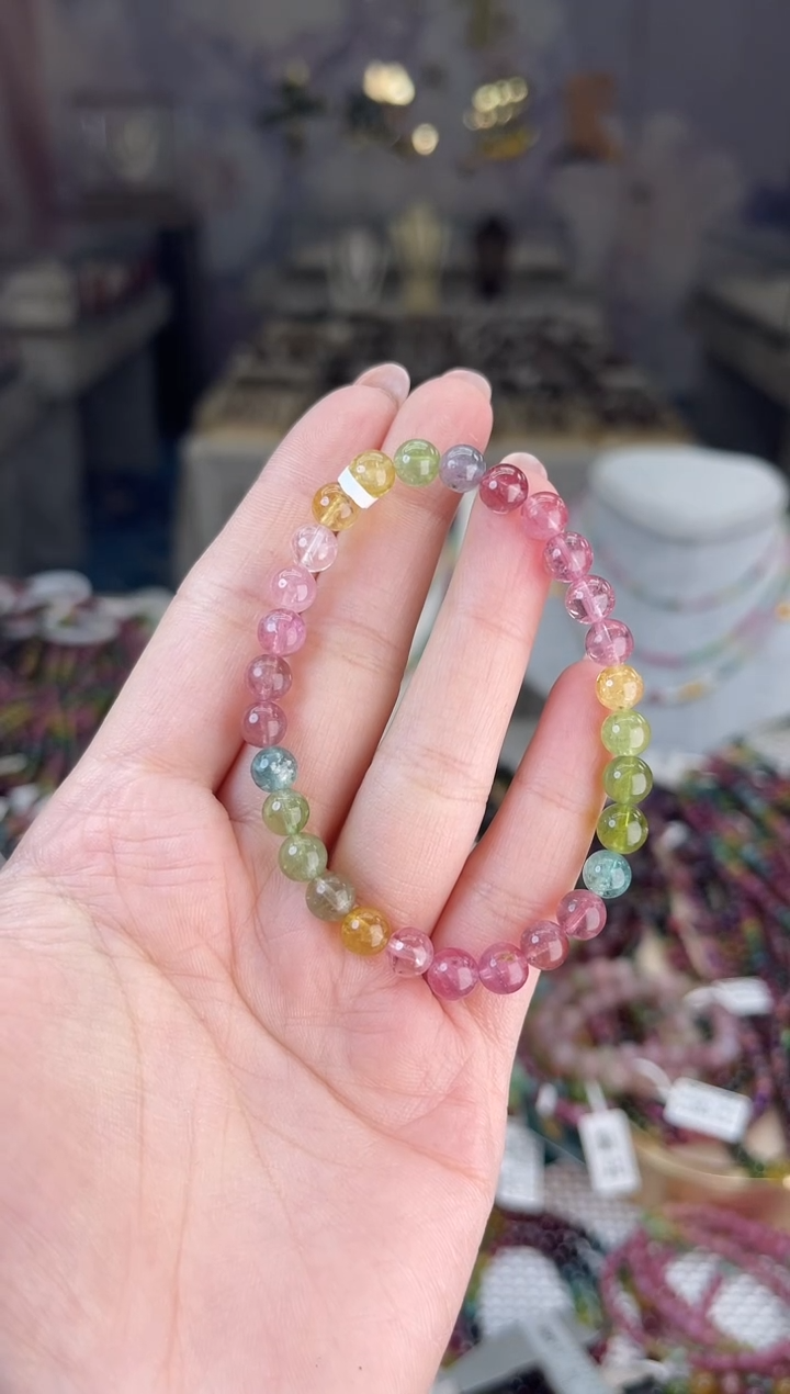 【闪购商品】碧玺/未镶嵌6mm+碧玺单圈多样性发货