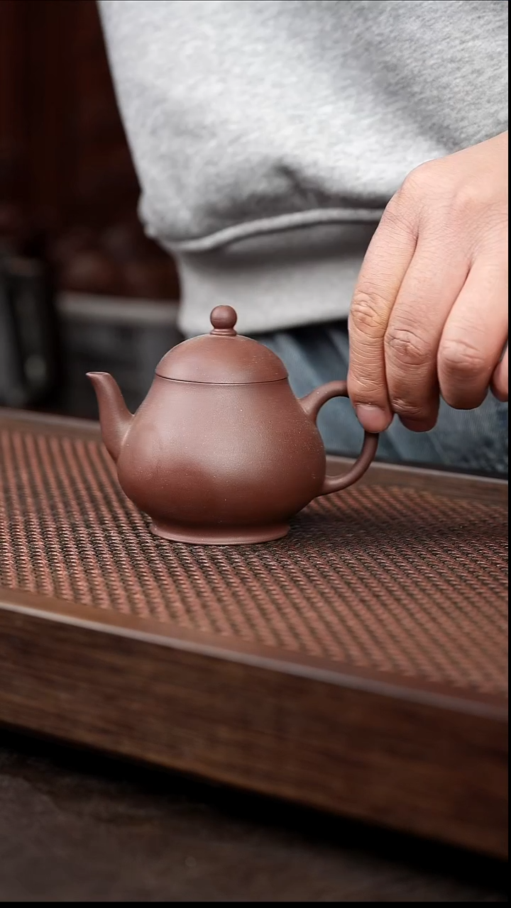 茶壶紫砂底槽清高梨