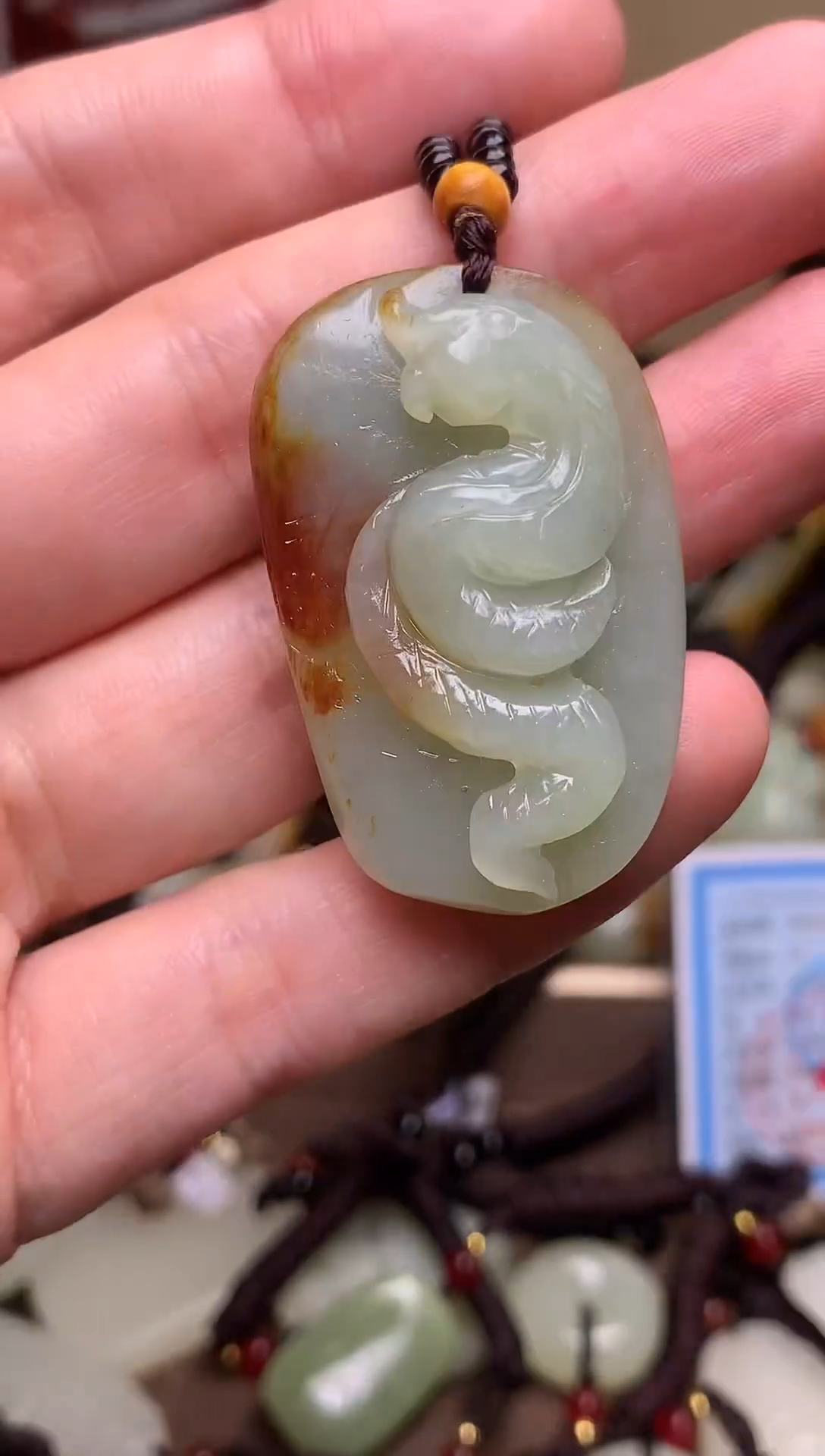 颈饰未镶嵌和田玉新疆料青海料清水和田玉吊坠