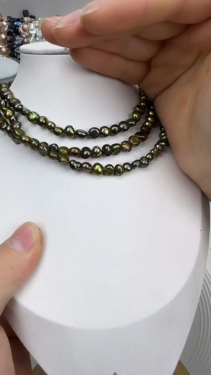 颈饰未镶嵌淡水珍珠1