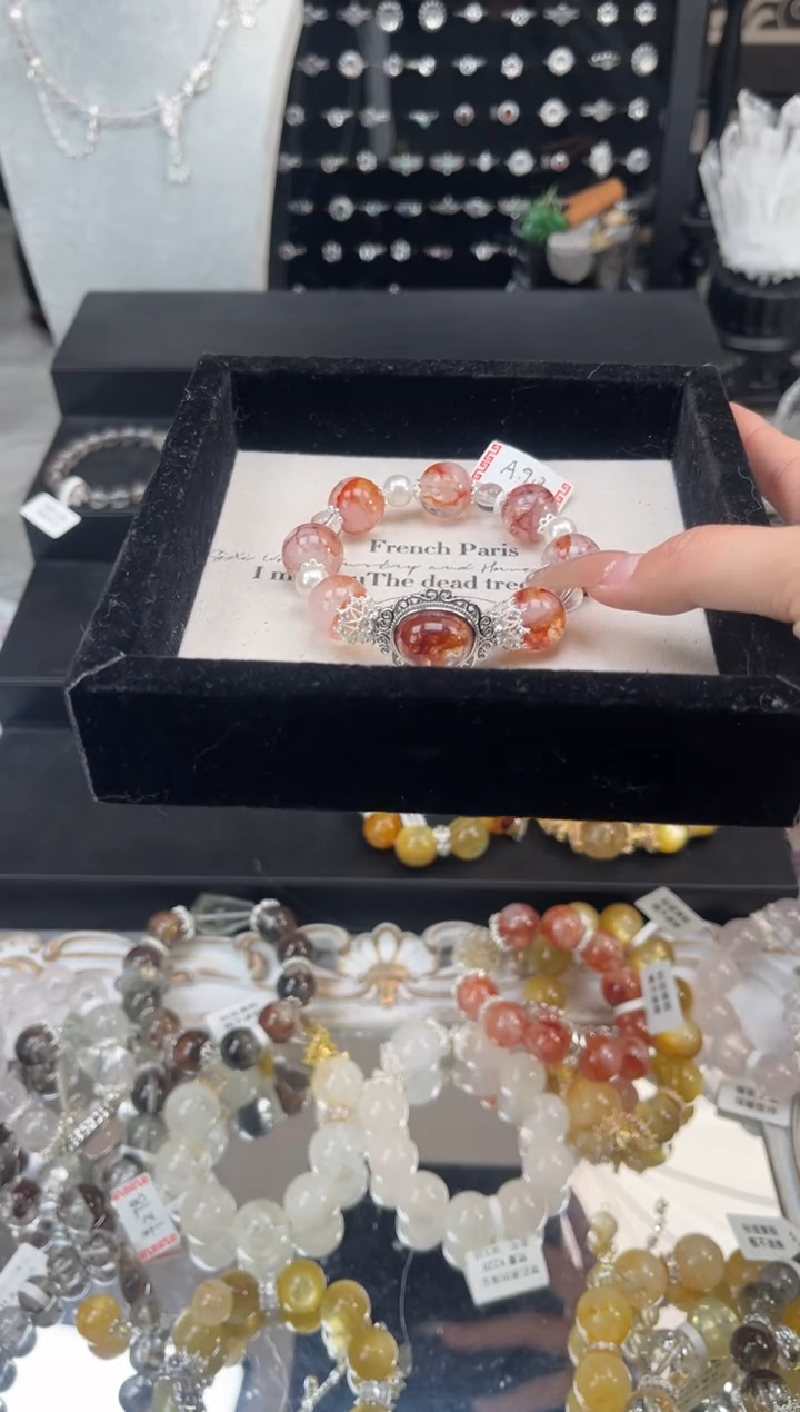 【闪购商品】水晶手链未镶嵌天然水晶 多样性发货