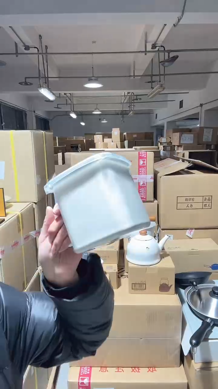 【闪购商品】野田珐琅 直火泡面锅白色1.1升