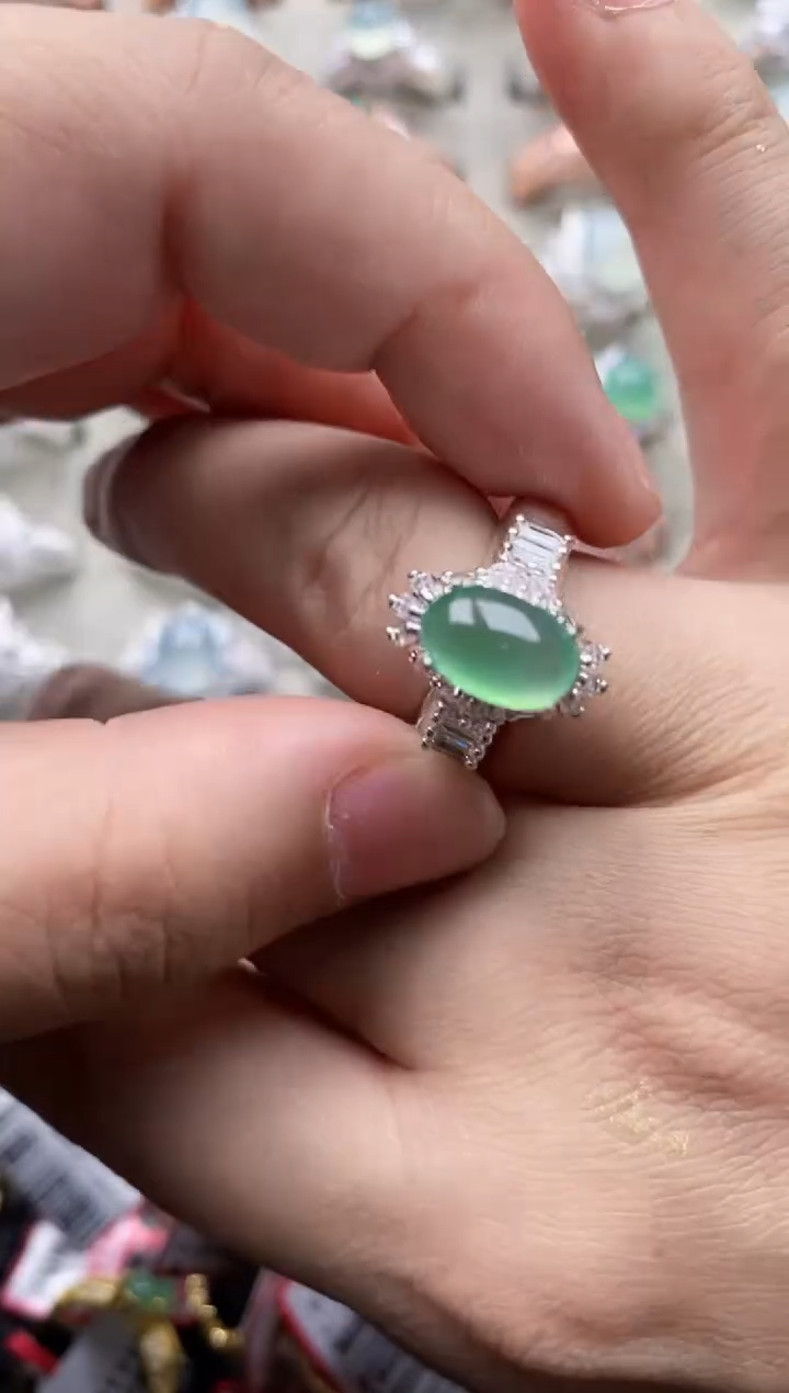 【闪购商品】翡翠戒指未镶嵌44444---102