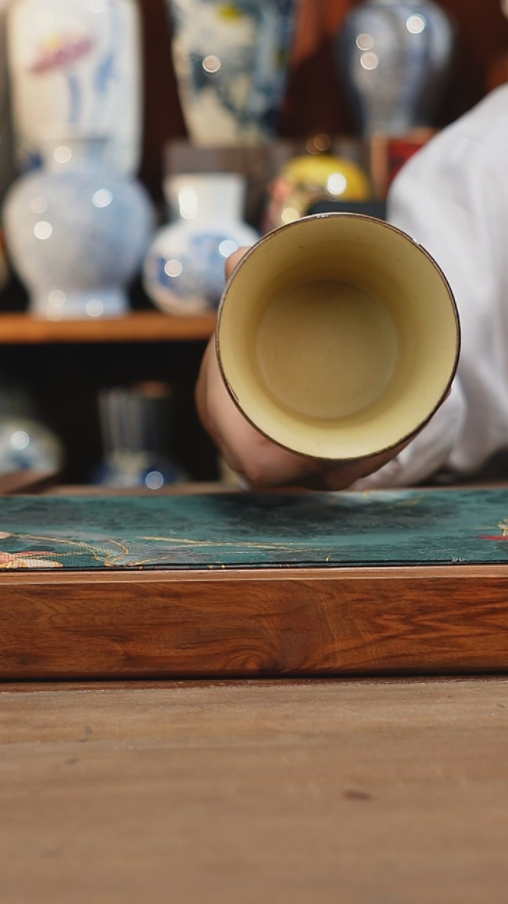 摆件景德镇釉下手绘陶瓷茶具，茶叶罐，咖啡杯