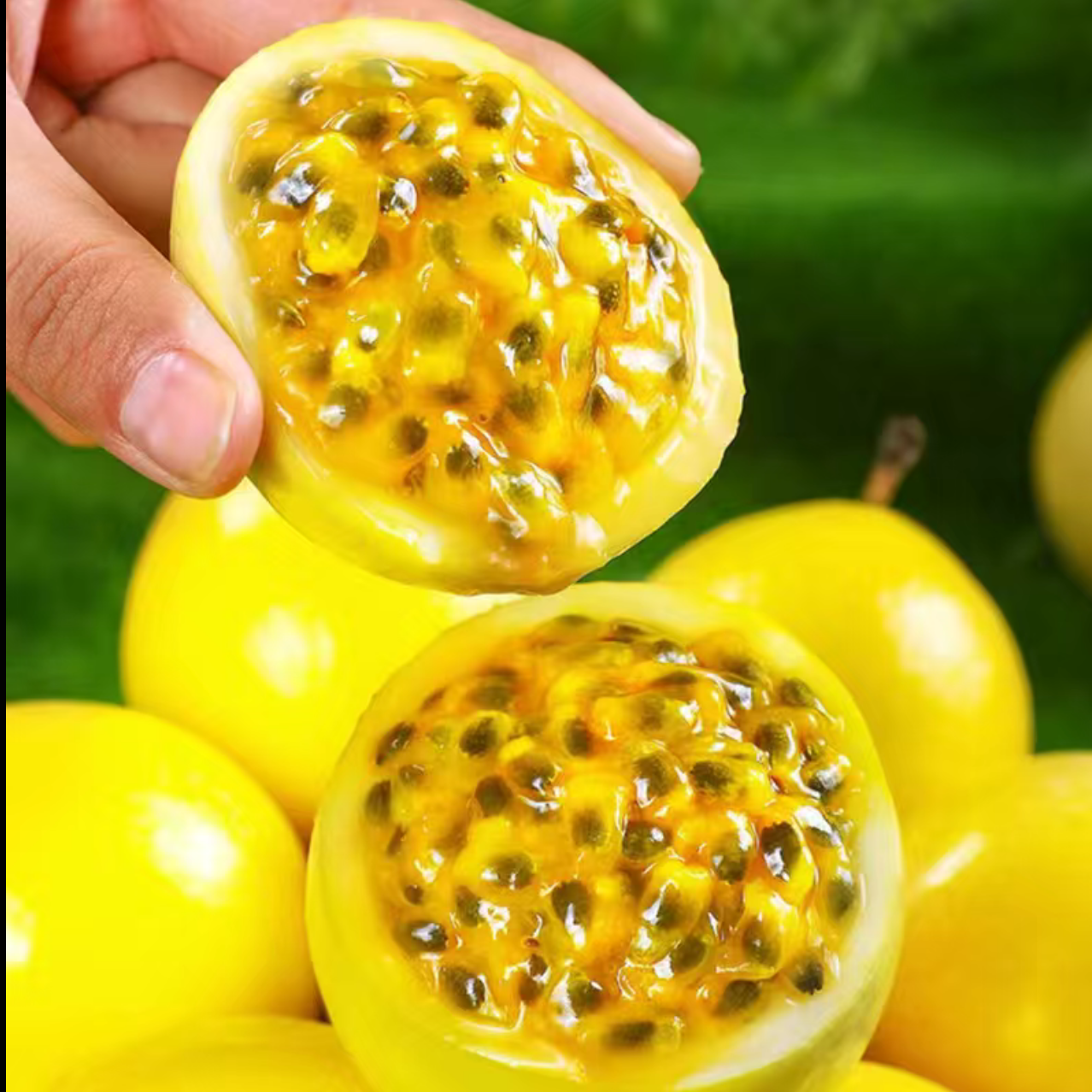 钦蜜9号黄金百香果 大果冷冻不影响食用