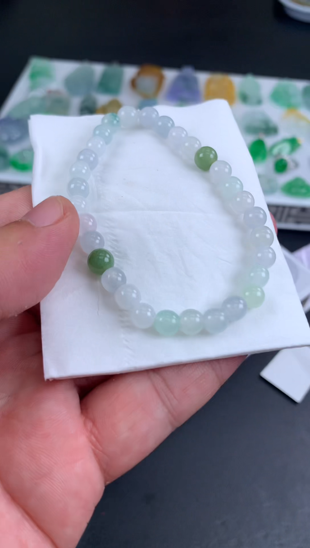【闪购商品】定制翡翠未镶嵌多样性发一件