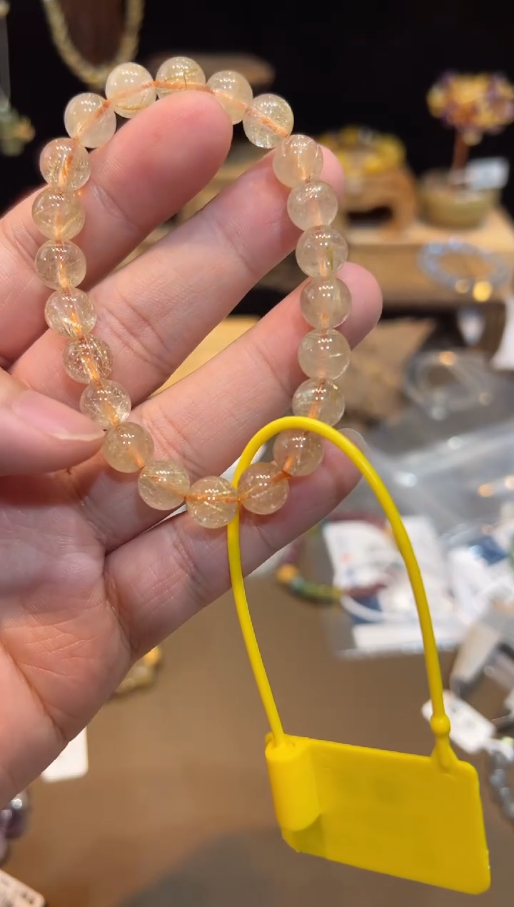水晶手链未镶嵌手饰@@9654