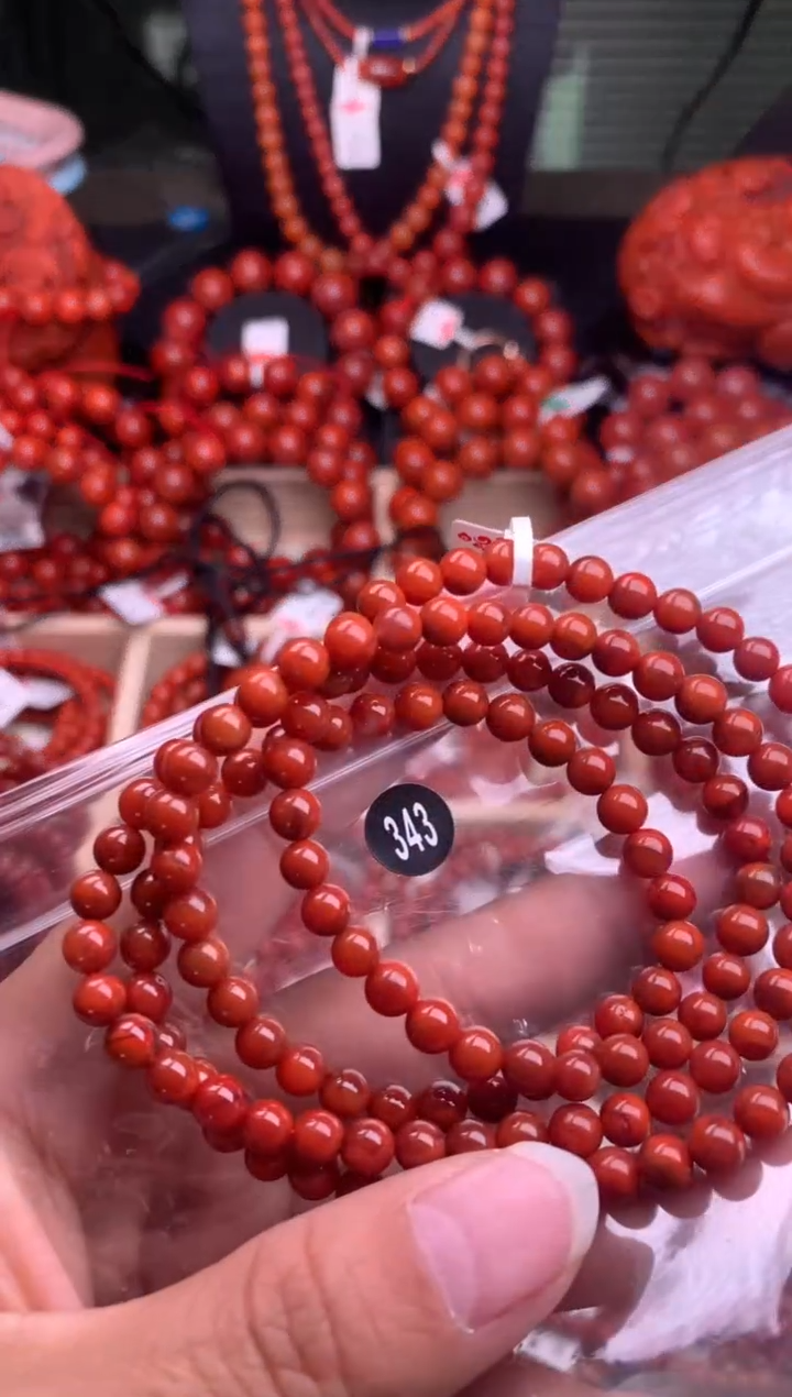 【闪购商品】南红玛瑙珠宝奇石未镶嵌343-5