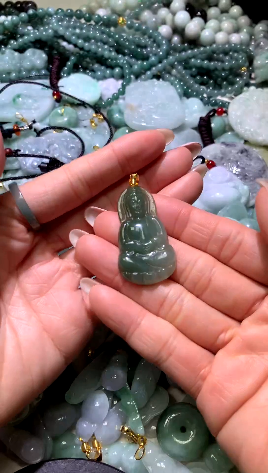 吊坠(不含链)未镶嵌翡翠1