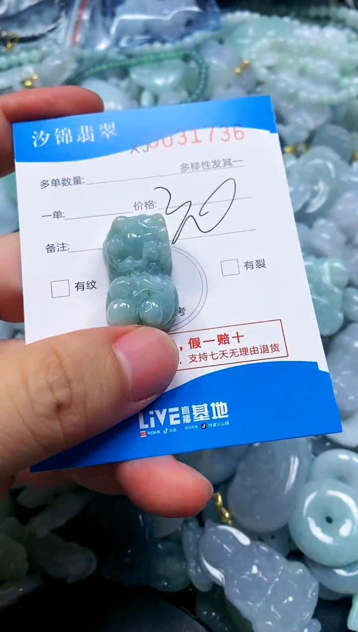 颈饰未镶嵌翡翠闪购商品0031736
