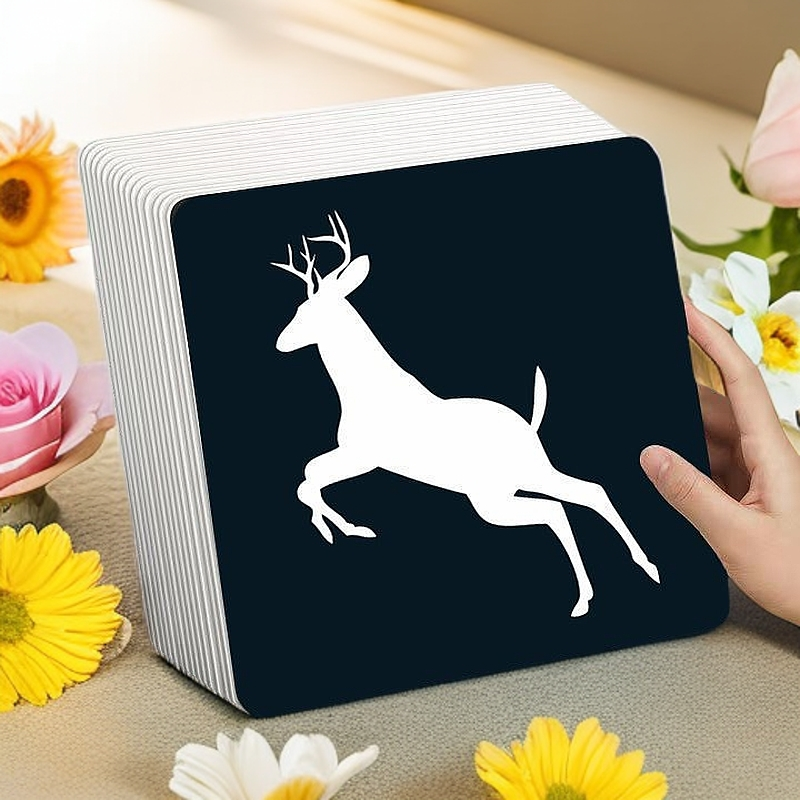 新生婴儿黑白早教卡片0到3个月玩具逻辑思维专注力追视觉训练阶段