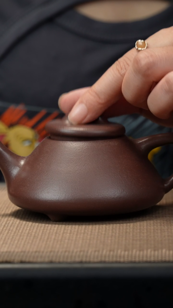 茶壶紫砂深井紫泥子冶190cc