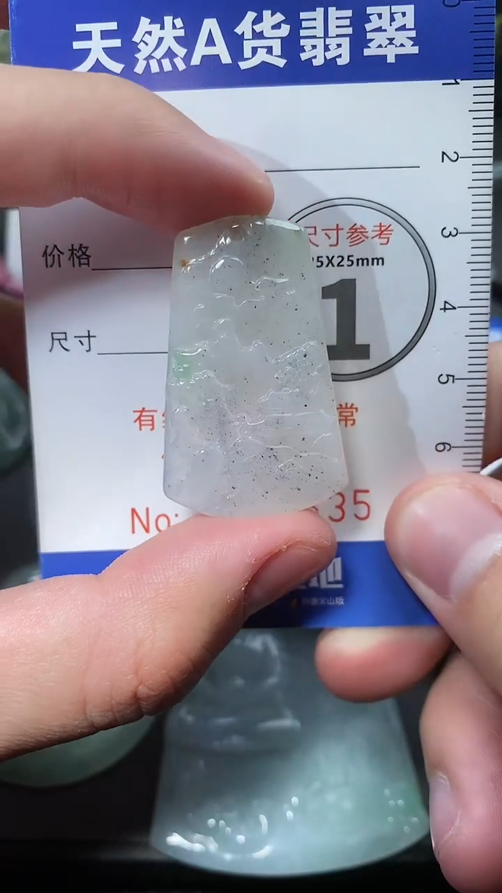 【闪购商品】翡翠颈饰未镶嵌纯天然A货翡翠一件