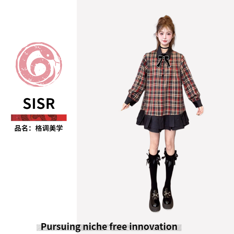 小众设计【格调美学连衣裙】SISR原创设计宽松气质显瘦穿搭连衣裙