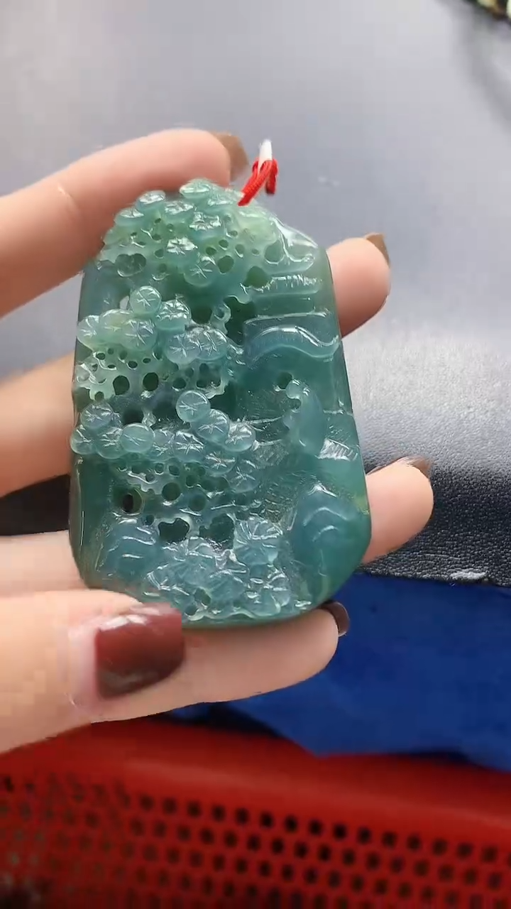颈饰未镶嵌翡翠天然缅甸a货翡翠