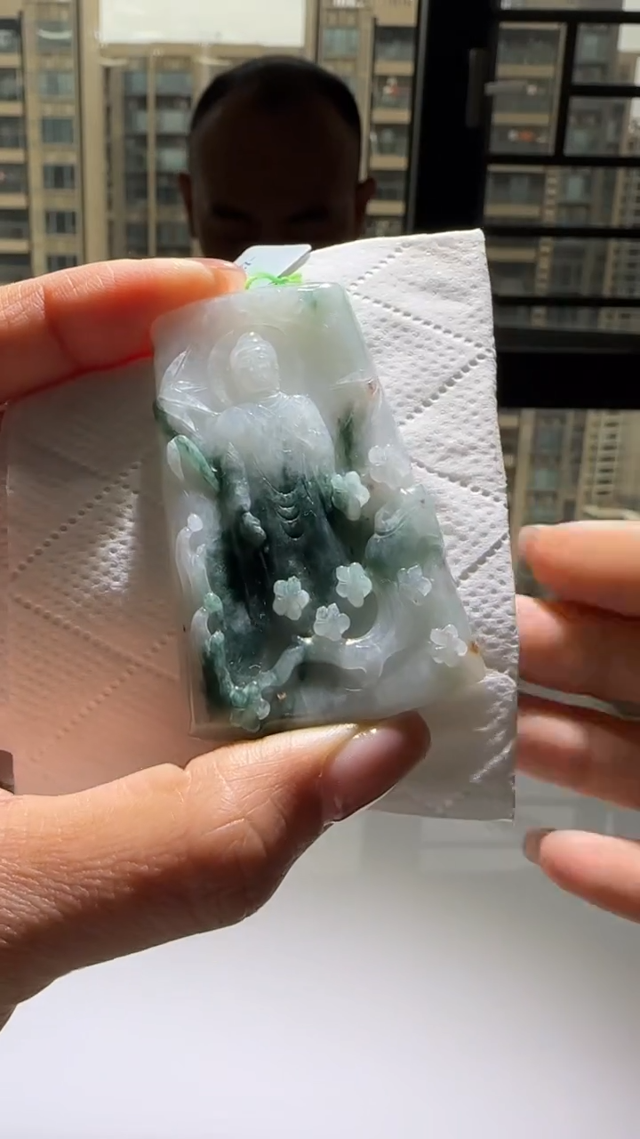 【闪购商品】翡翠颈饰未镶嵌天然翡翠A货