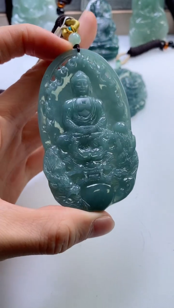 【闪购商品】翡翠挂件未镶嵌