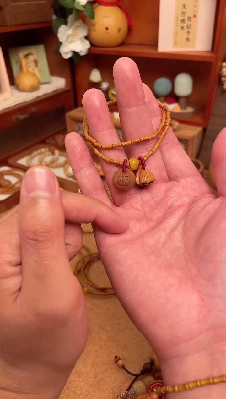 竹节手串一物一拍好运连连双圈