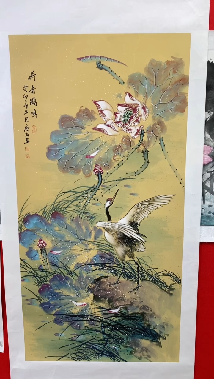 【闪购商品】国画lqy686杰李庆友作品