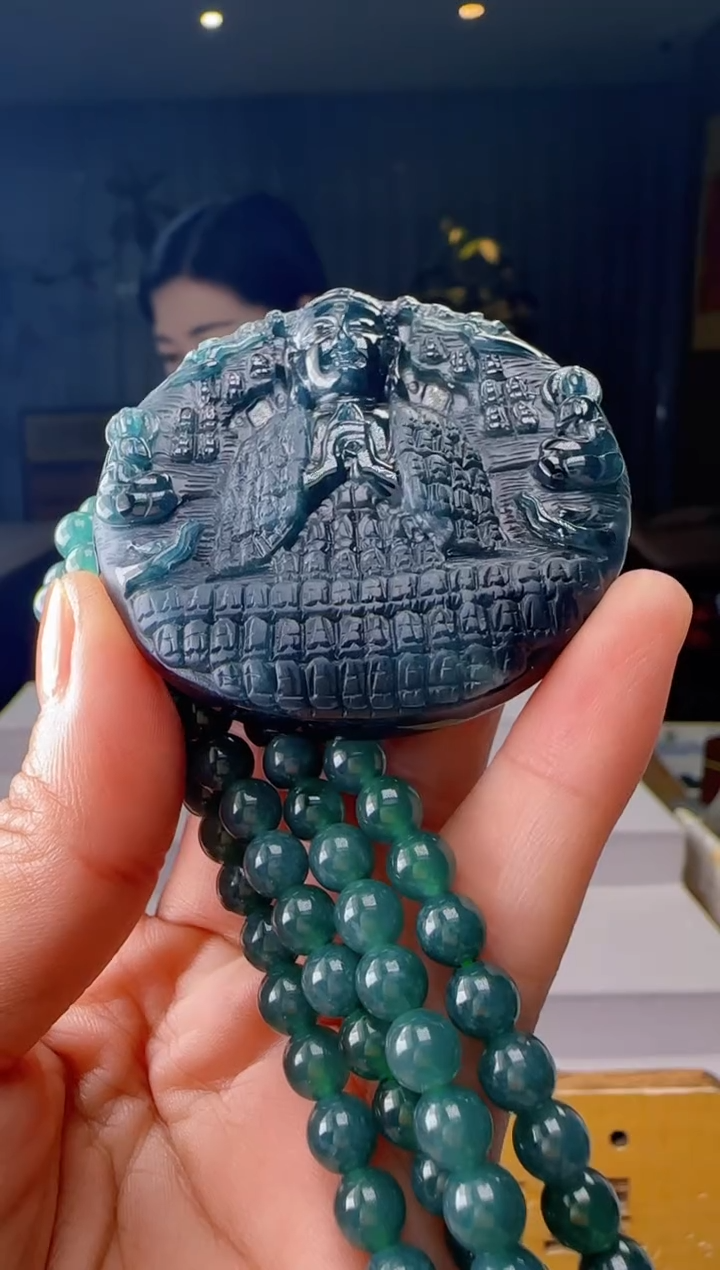 吊坠(赠链)未镶嵌翡翠多样性发其一HH@@WS51220048