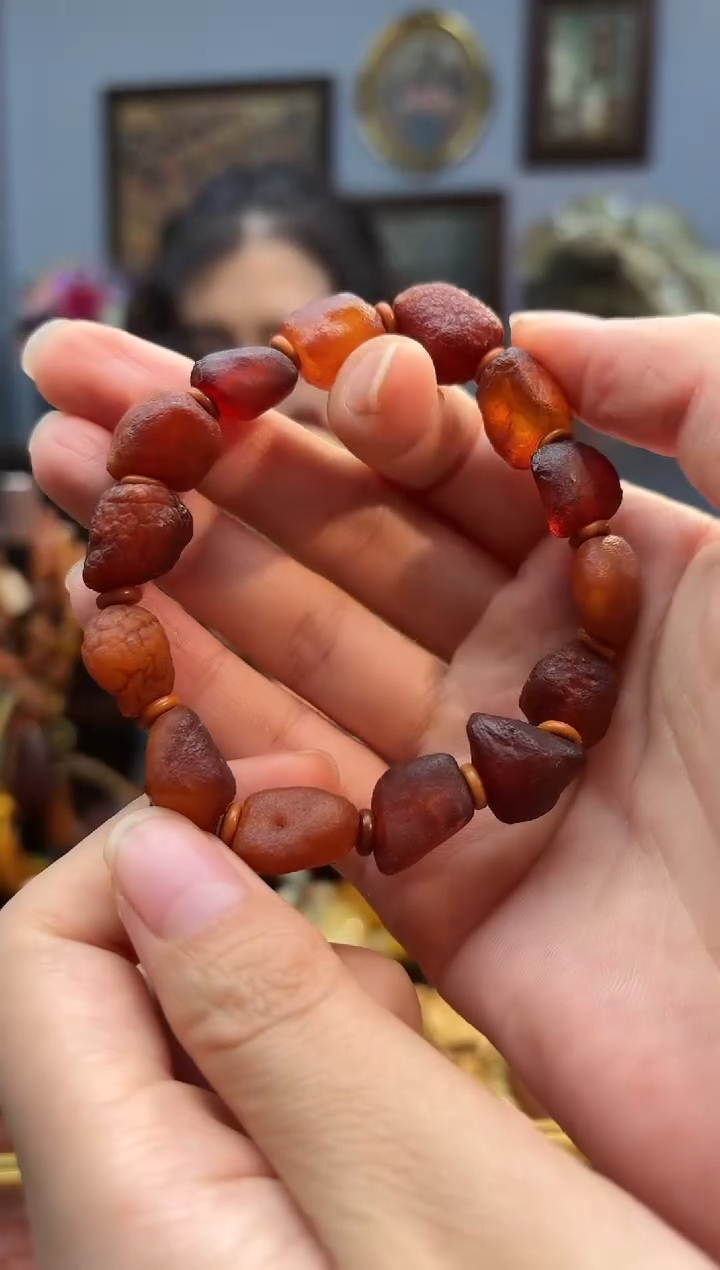 手串琥珀未镶嵌手串