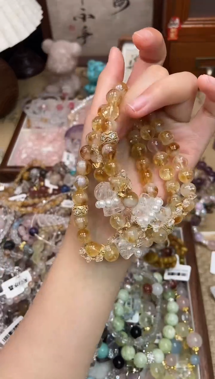 水晶手链未镶嵌483手串