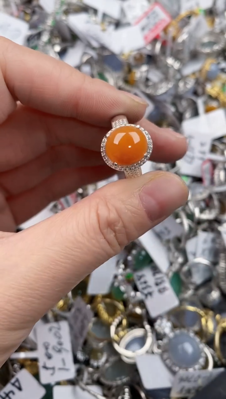 未镶嵌戒指翡翠444               8