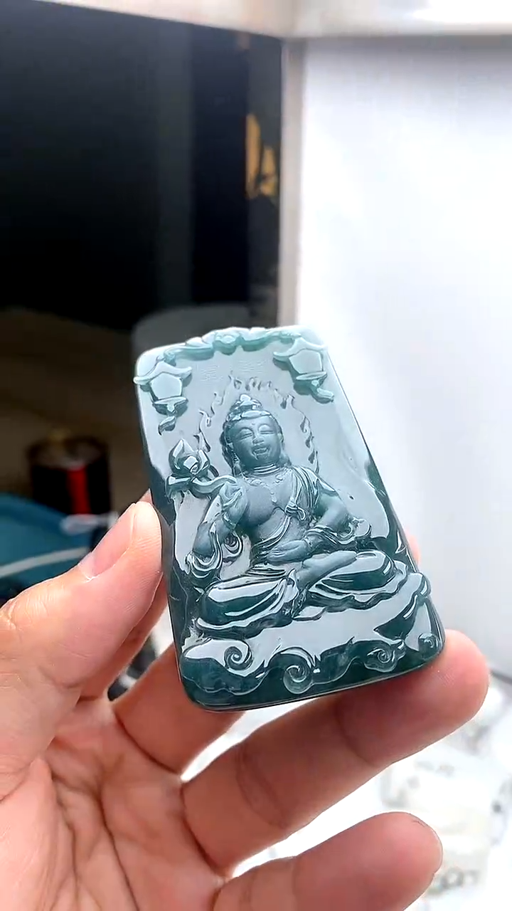 【闪购商品】翡翠颈饰未镶嵌大势至