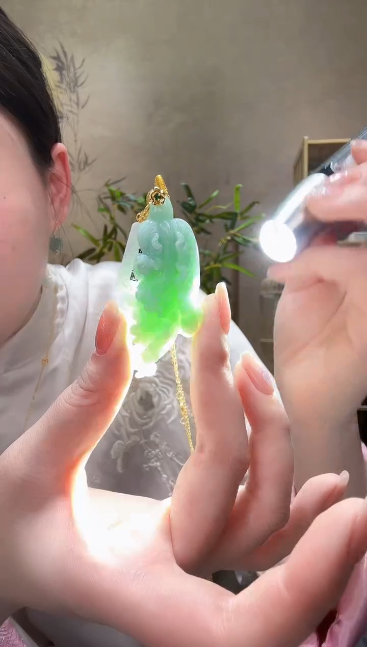 【闪购商品】翡翠颈饰未镶嵌吊坠