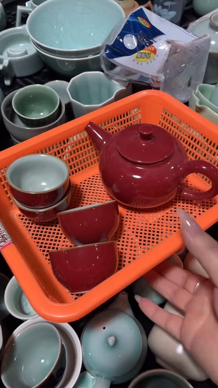 【闪购商品】特价福利 微瑕 慧仙青瓷