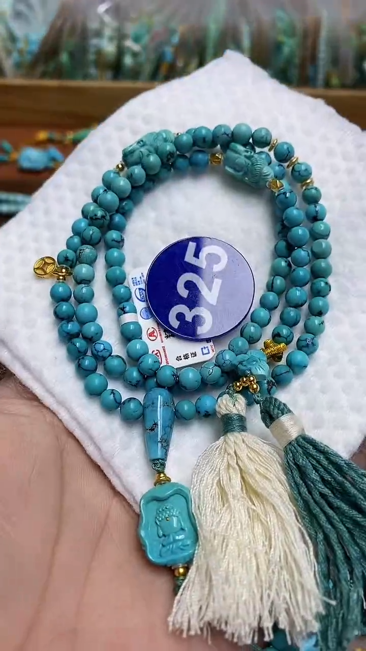 【闪购商品】绿松石项链银S925镶嵌325