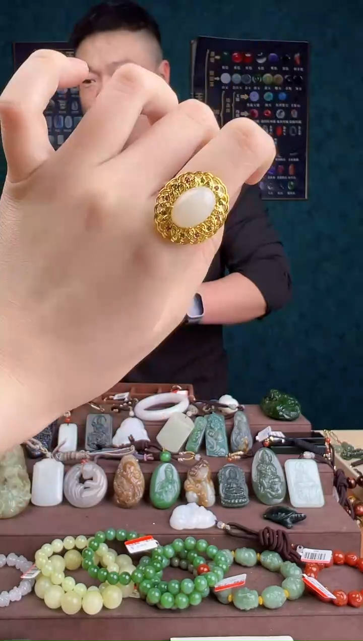 【闪购商品】和田玉颈饰未镶嵌ZZ 拍一发一 多样性发货