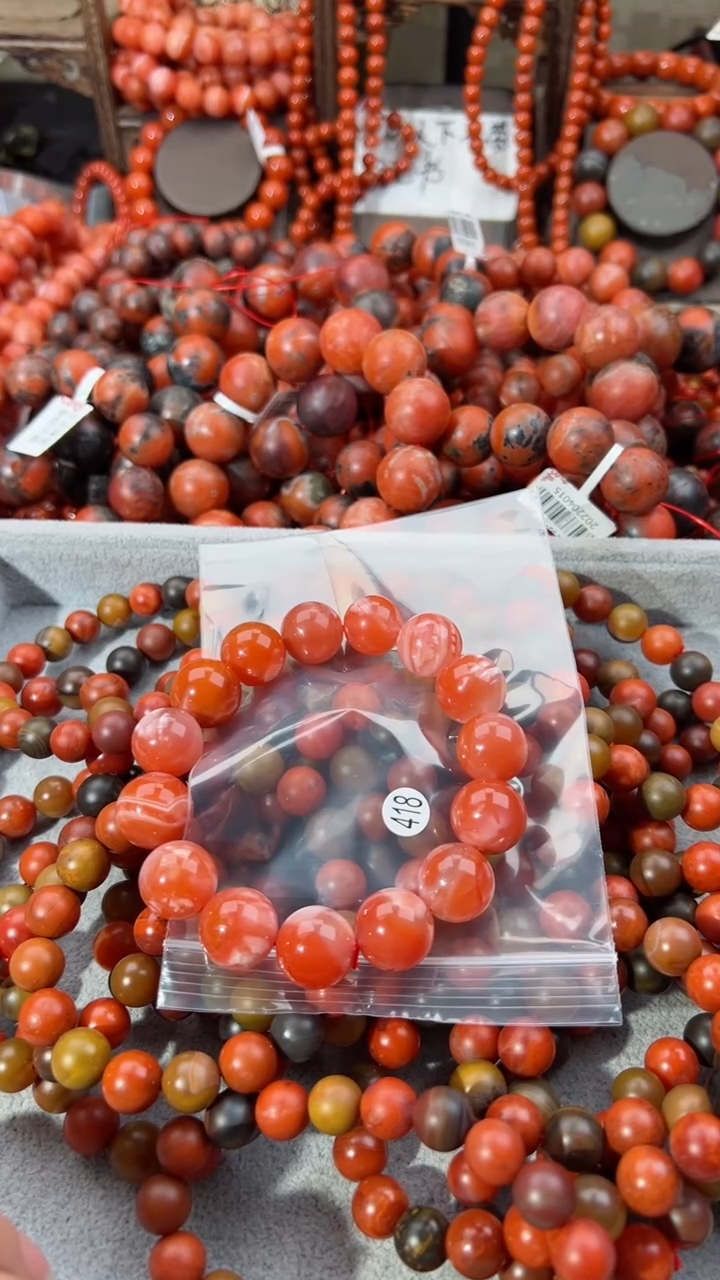 【闪购商品】南红玛瑙未镶嵌手串16