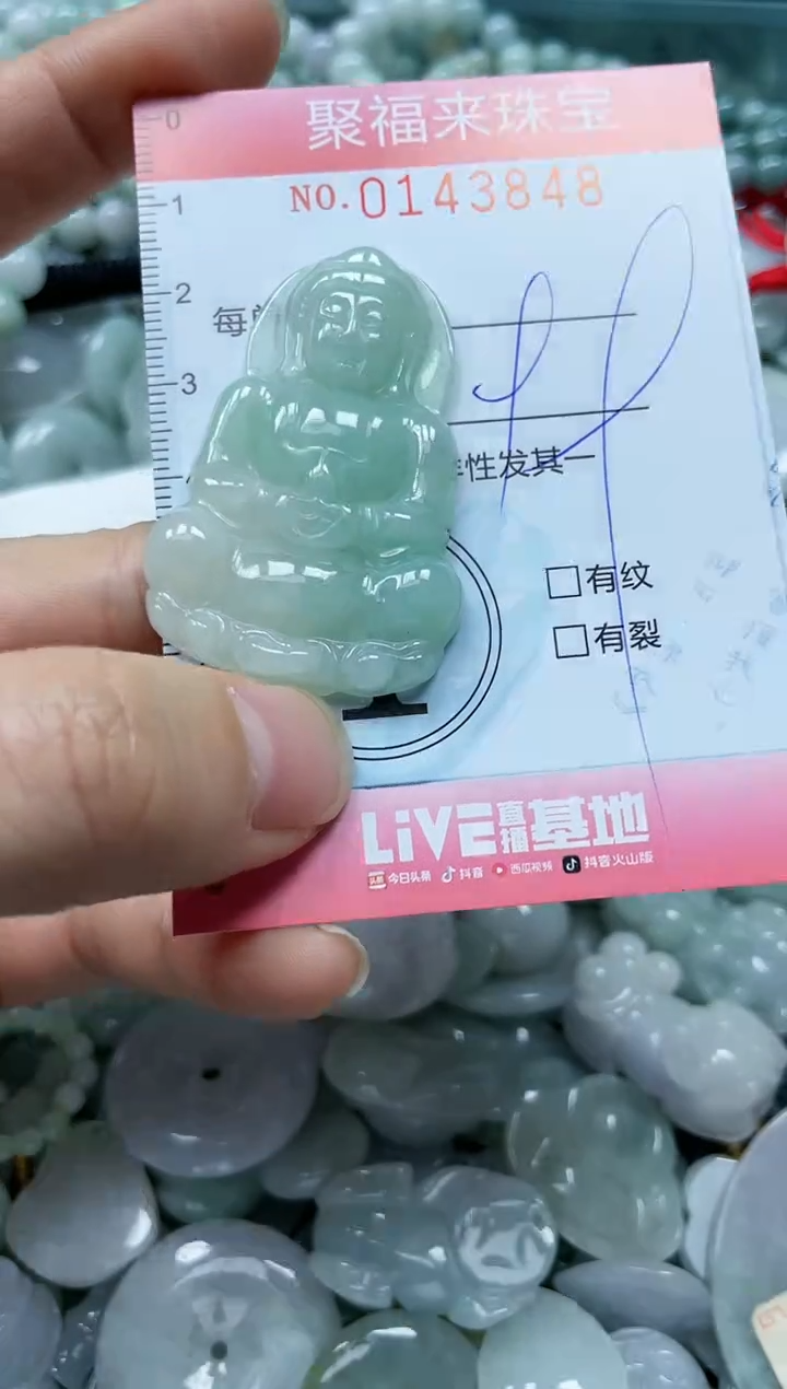 【闪购商品】翡翠未镶嵌颈饰闪购0143848