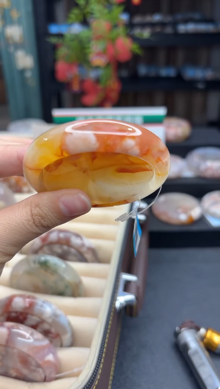 【闪购商品】石英质玉手镯未镶嵌223（52圈赠送镯心）