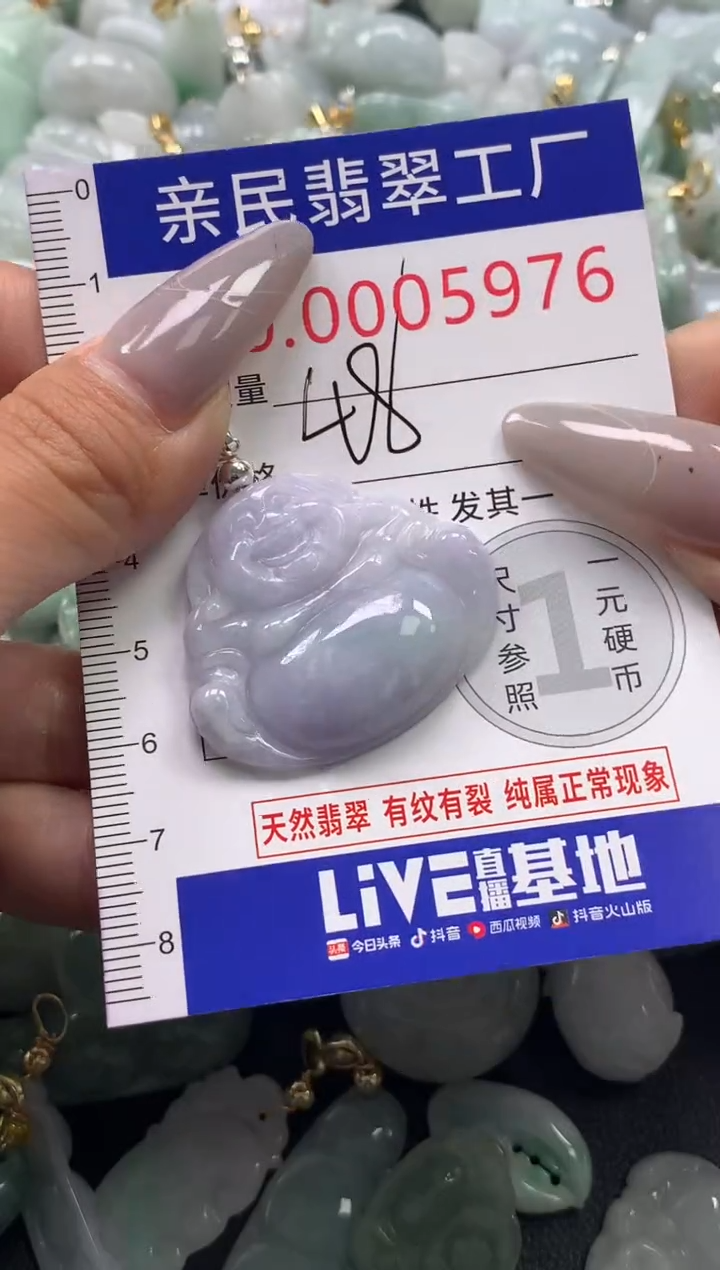 颈饰未镶嵌翡翠5976