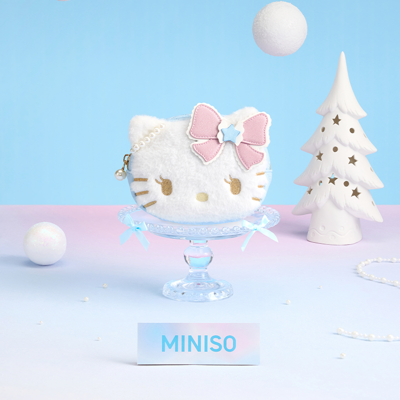 三丽鸥家族小飞马联名系列-零钱包-Hello Kitty款&名创优品